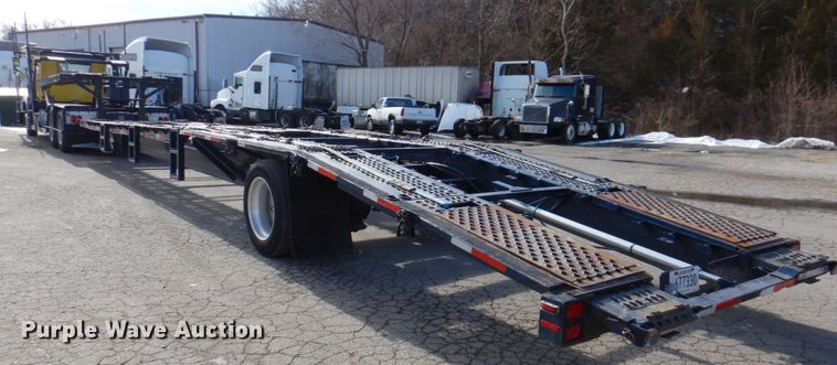 image for item DN2720 2001 Freightliner FLD112  semi truck with Cottrell car carrier trailer