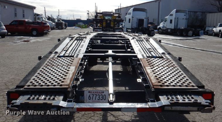 image for item DN2720 2001 Freightliner FLD112  semi truck with Cottrell car carrier trailer