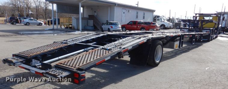image for item DN2720 2001 Freightliner FLD112  semi truck with Cottrell car carrier trailer