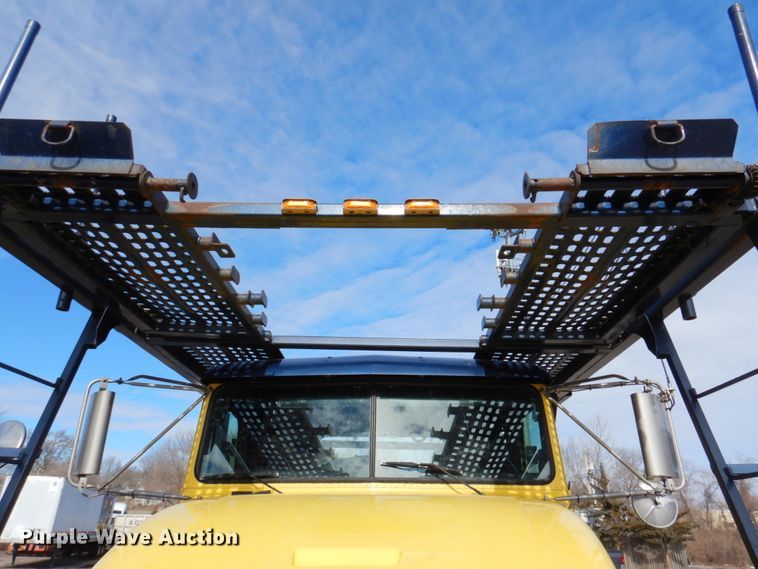 image for item DN2720 2001 Freightliner FLD112  semi truck with Cottrell car carrier trailer