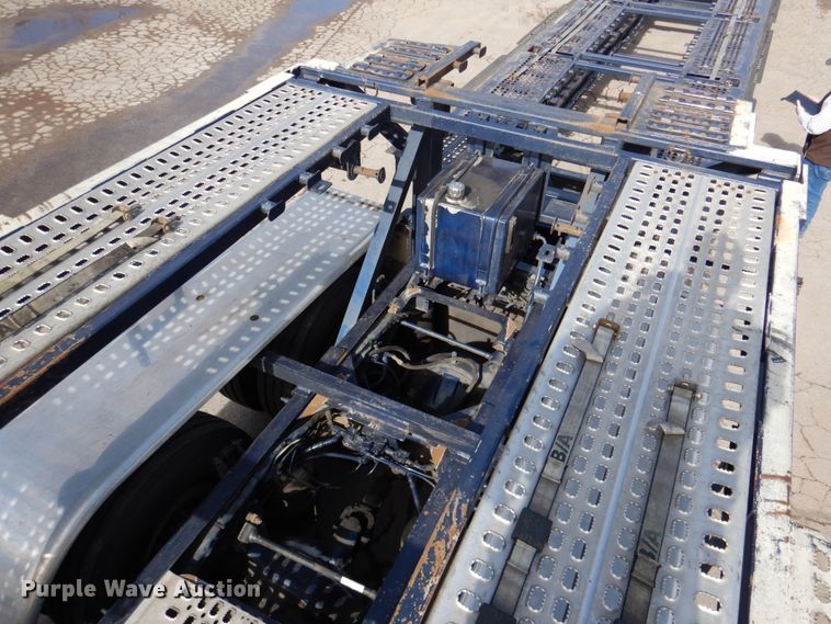 image for item DN2720 2001 Freightliner FLD112  semi truck with Cottrell car carrier trailer