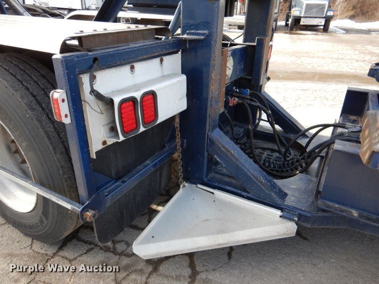 image for item DN2720 2001 Freightliner FLD112  semi truck with Cottrell car carrier trailer