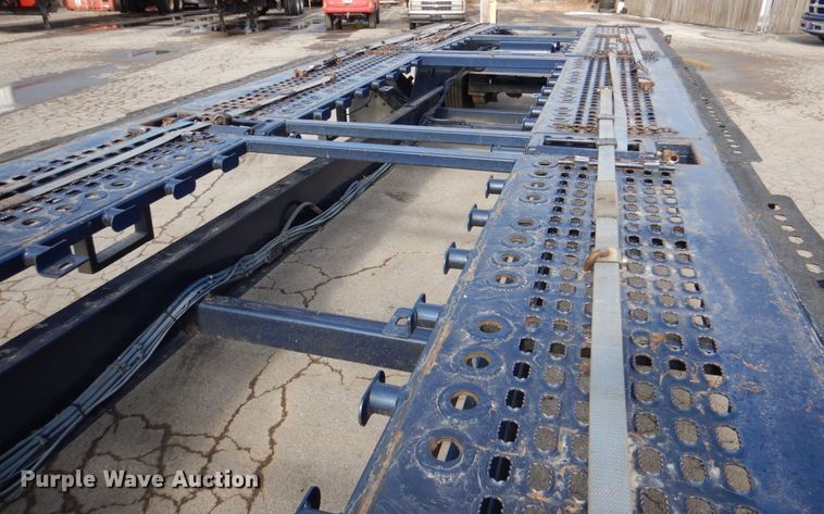 image for item DN2720 2001 Freightliner FLD112  semi truck with Cottrell car carrier trailer