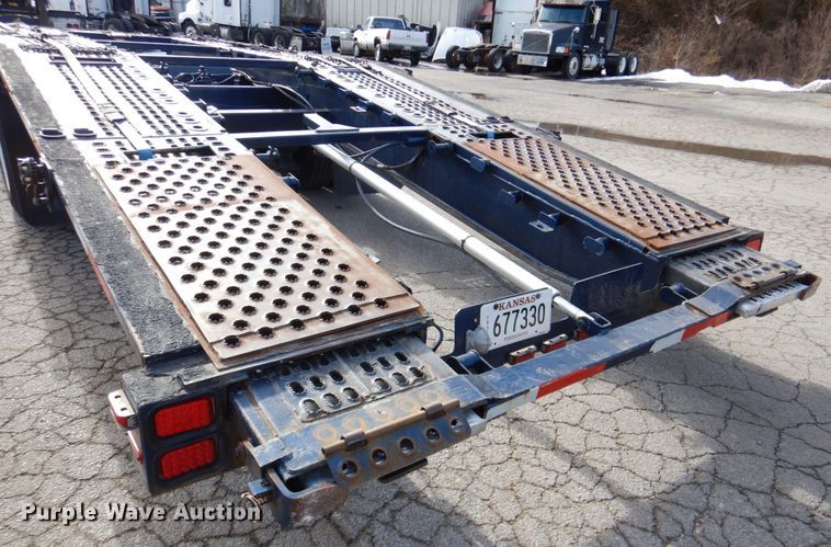 image for item DN2720 2001 Freightliner FLD112  semi truck with Cottrell car carrier trailer