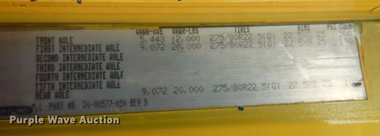 image for item DN2720 2001 Freightliner FLD112  semi truck with Cottrell car carrier trailer