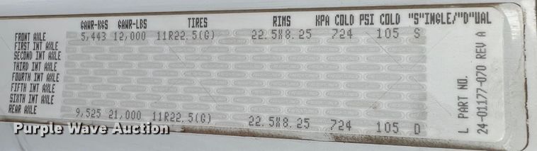 image for item ID9633 2006 Freightliner Business Class M2  Crew Cab truck cab and chassis