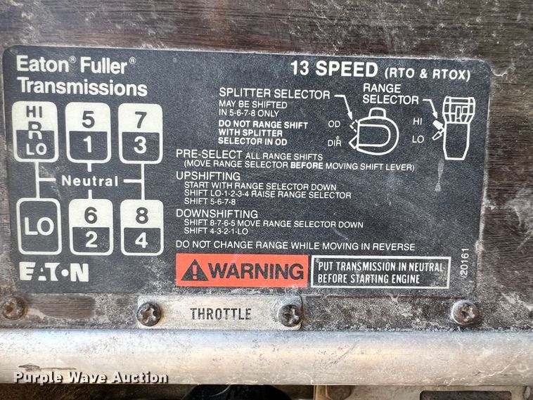 image for item ID9637 1982 Peterbilt 359  flatbed truck