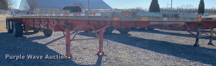 image for item IG9698 2006 Transcraft Eagle NW2  flatbed trailer