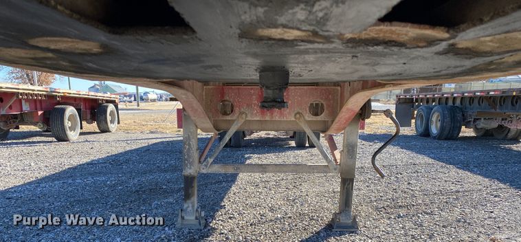 image for item IG9699 1998 Transcraft Eagle W2  flatbed trailer