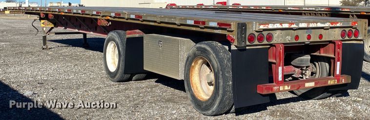 image for item IG9699 1998 Transcraft Eagle W2  flatbed trailer