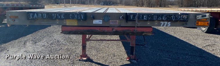 image for item IG9701 2006 Transcraft Eagle NW2  flatbed trailer
