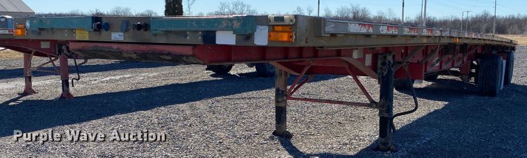 image for item IG9702 2006 Transcraft Eagle NW2  flatbed trailer