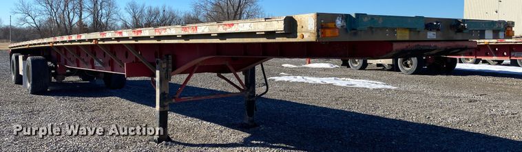 image for item IG9702 2006 Transcraft Eagle NW2  flatbed trailer