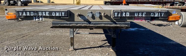 image for item IG9703 2007 Transcraft  flatbed trailer
