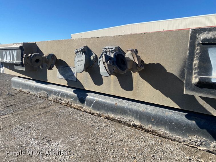 image for item IG9703 2007 Transcraft  flatbed trailer