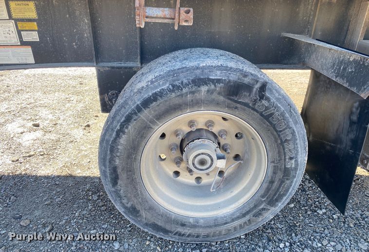 image for item IG9703 2007 Transcraft  flatbed trailer