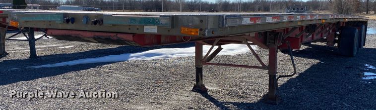 image for item IG9704 2006 Transcraft Eagle NW2  flatbed trailer