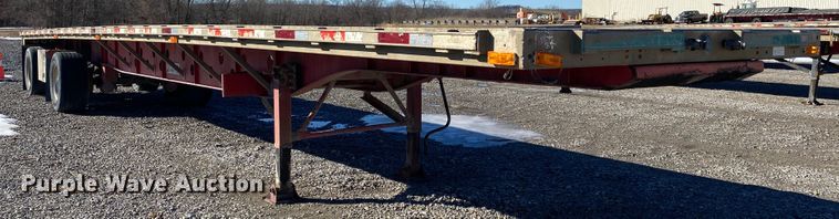 image for item IG9704 2006 Transcraft Eagle NW2  flatbed trailer
