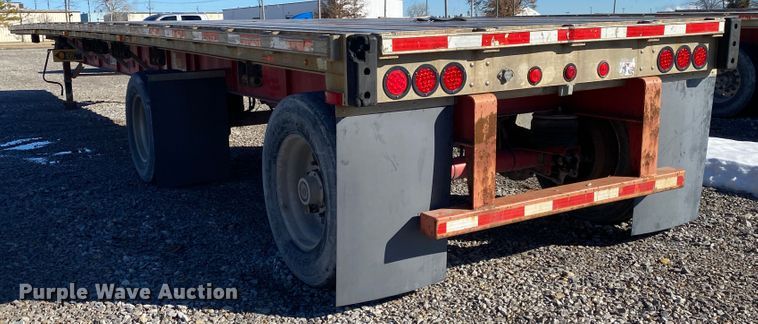 image for item IG9704 2006 Transcraft Eagle NW2  flatbed trailer