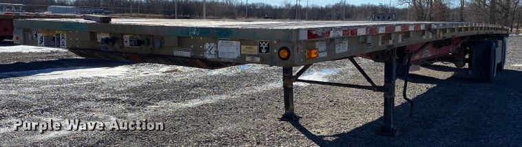 image for item IG9705 2006 Wilson CF-900  flatbed trailer