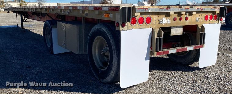image for item IG9705 2006 Wilson CF-900  flatbed trailer