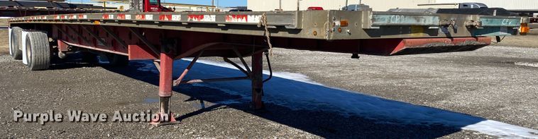 image for item IG9706 2006 Transcraft Eagle NW2  flatbed trailer