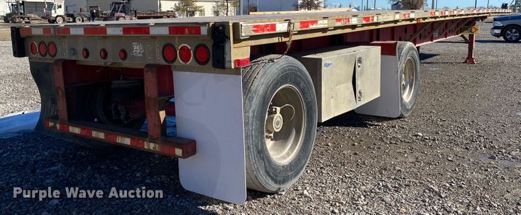 image for item IG9706 2006 Transcraft Eagle NW2  flatbed trailer