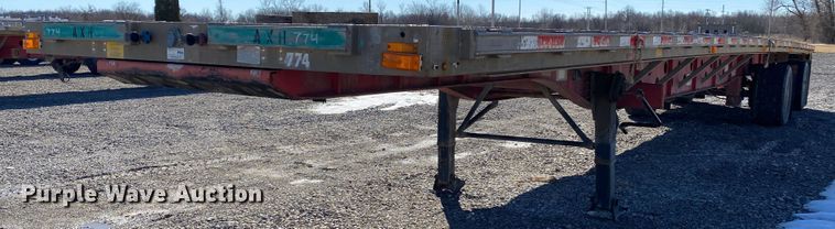 image for item IG9707 2006 Transcraft  flatbed trailer
