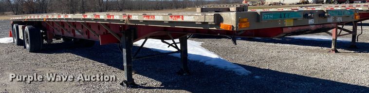 image for item IG9707 2006 Transcraft  flatbed trailer