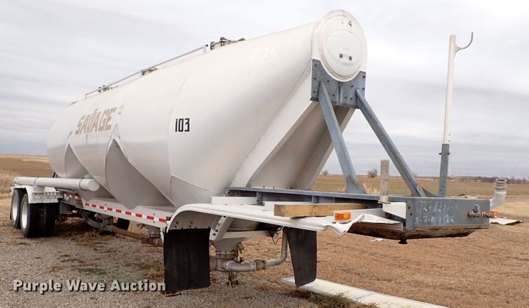 image for item IS9403 2009 Stephens  pneumatic dry bulk trailer