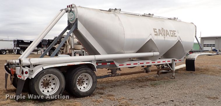 image for item IS9403 2009 Stephens  pneumatic dry bulk trailer