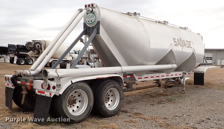 image for item IS9403 2009 Stephens  pneumatic dry bulk trailer