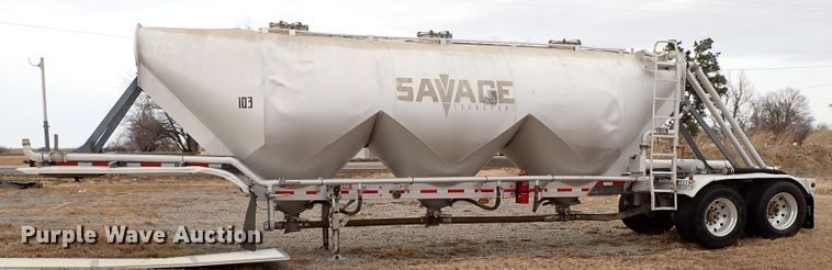 image for item IS9403 2009 Stephens  pneumatic dry bulk trailer