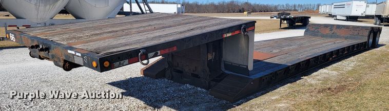 image for item JP9038 2007 XL 70MFG  lowboy equipment trailer