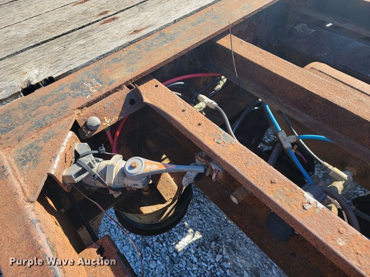 image for item JP9038 2007 XL 70MFG  lowboy equipment trailer