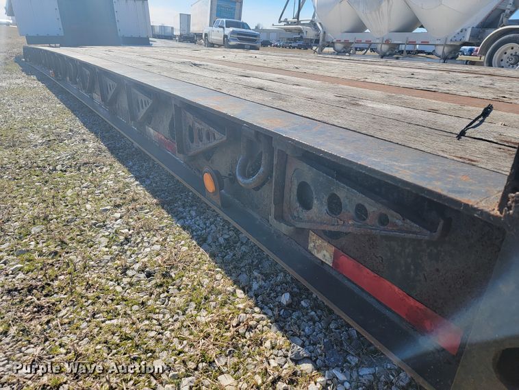 image for item JP9038 2007 XL 70MFG  lowboy equipment trailer