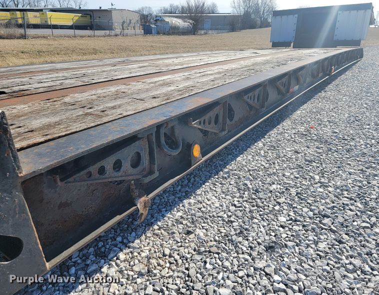 image for item JP9038 2007 XL 70MFG  lowboy equipment trailer