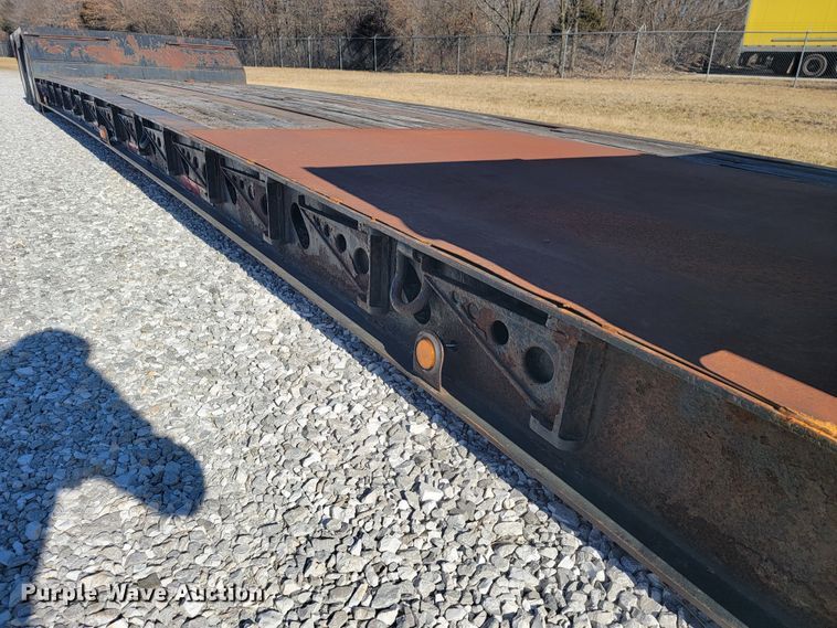 image for item JP9038 2007 XL 70MFG  lowboy equipment trailer