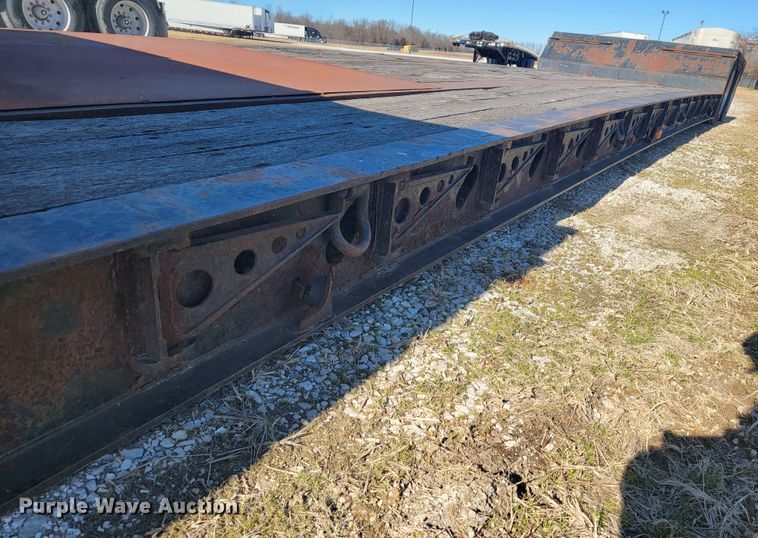 image for item JP9038 2007 XL 70MFG  lowboy equipment trailer