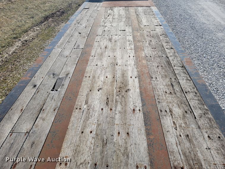 image for item JP9038 2007 XL 70MFG  lowboy equipment trailer