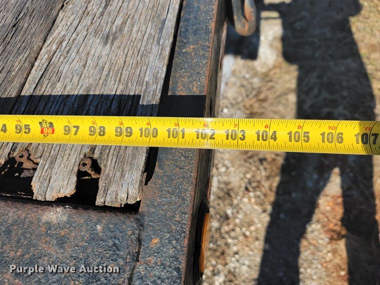 image for item JP9038 2007 XL 70MFG  lowboy equipment trailer