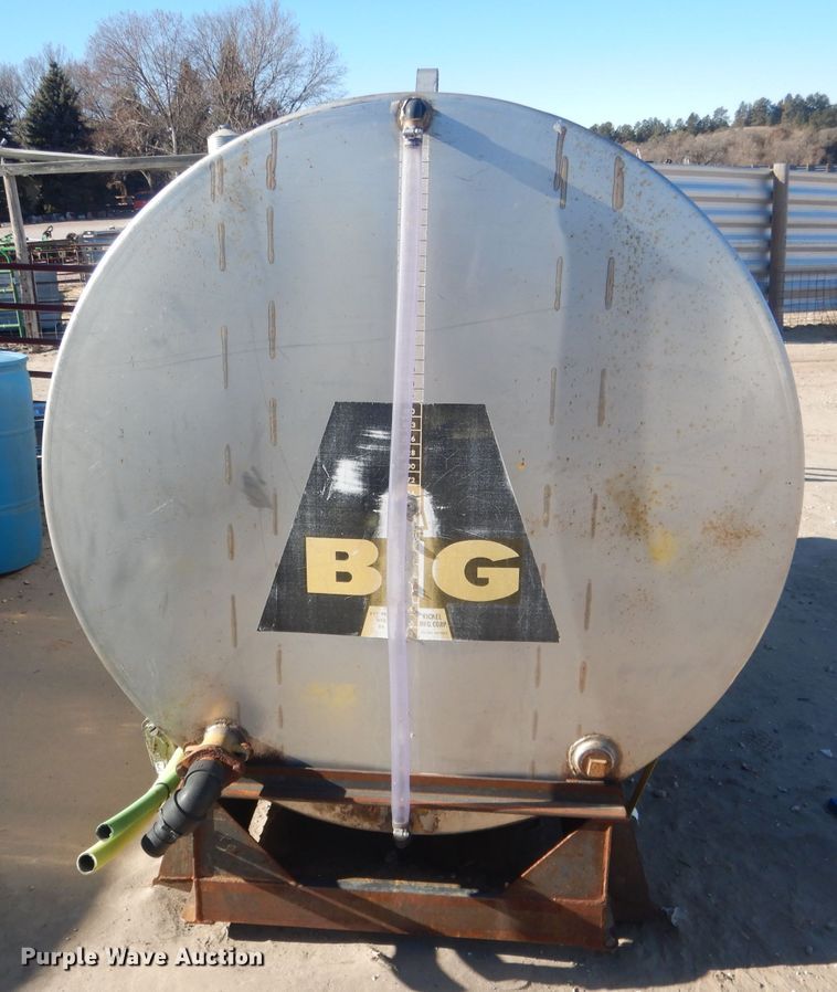 image for item DJ1263 Progress Industries  stainless steel tank