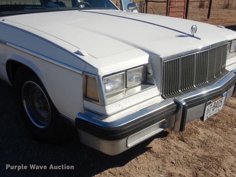 image for item DJ1265 1984 Buick Electra Park Avenue
