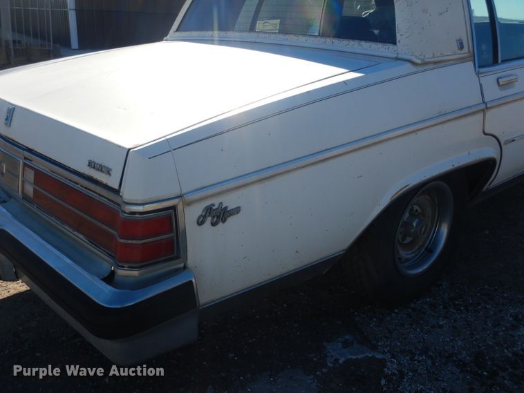 image for item DJ1265 1984 Buick Electra Park Avenue