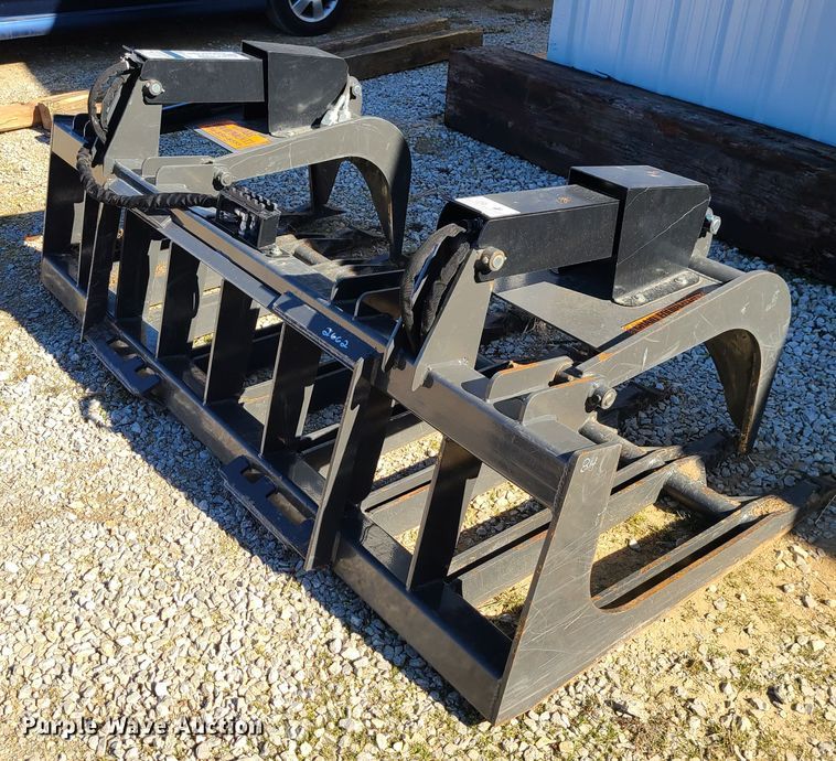 image for item DJ1723 84" W skid steer grapple bucket