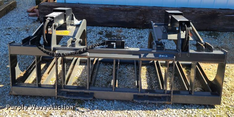 image for item DJ1723 84" W skid steer grapple bucket