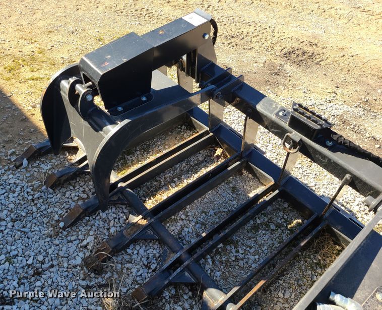 image for item DJ1723 84" W skid steer grapple bucket