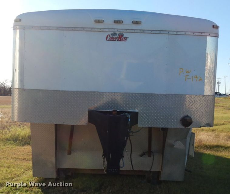 image for item DJ8116 2013 Cargo Mate Sprayliner  enclosed cargo trailer with spray insulation system