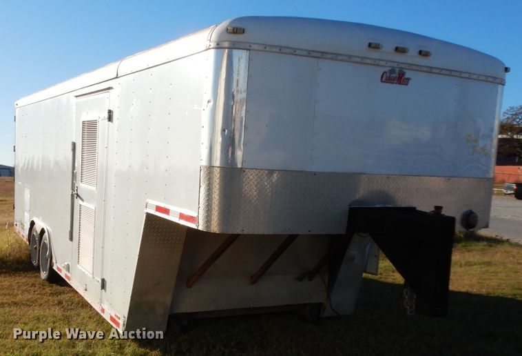 image for item DJ8116 2013 Cargo Mate Sprayliner  enclosed cargo trailer with spray insulation system