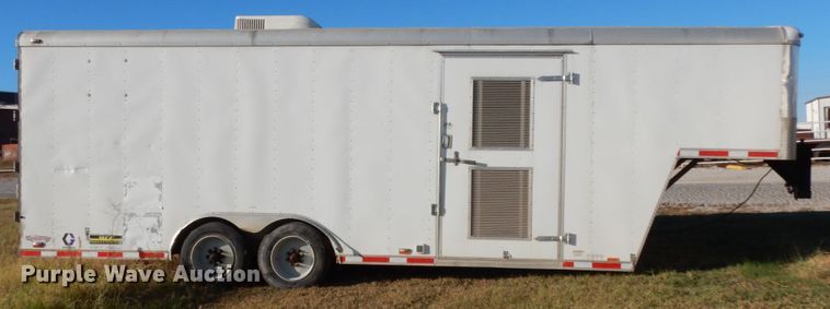 image for item DJ8116 2013 Cargo Mate Sprayliner  enclosed cargo trailer with spray insulation system
